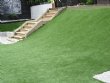 A Restaurant's sloped beer garden styled using Artificial Grass